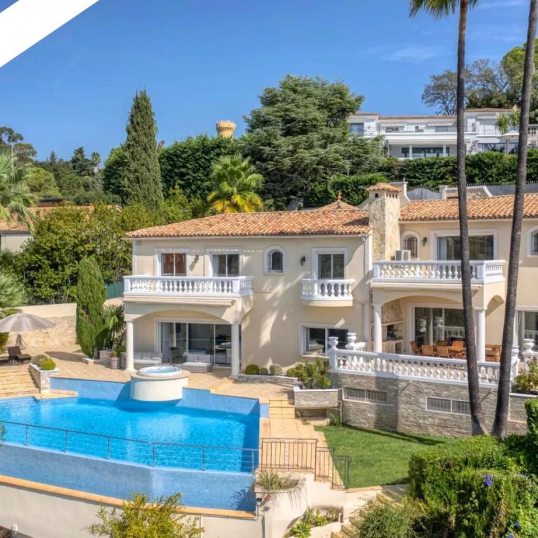 Cannes Super Cannes  Villa à vendre vue mer