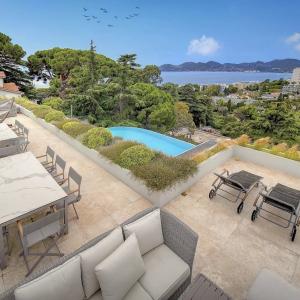 Cannes Luxueuse Villa vue mer panoramique à vendre