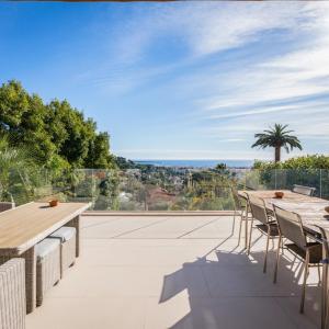 Le Cannet – Prestigieuse maison de ville avec vue mer panoramiqu