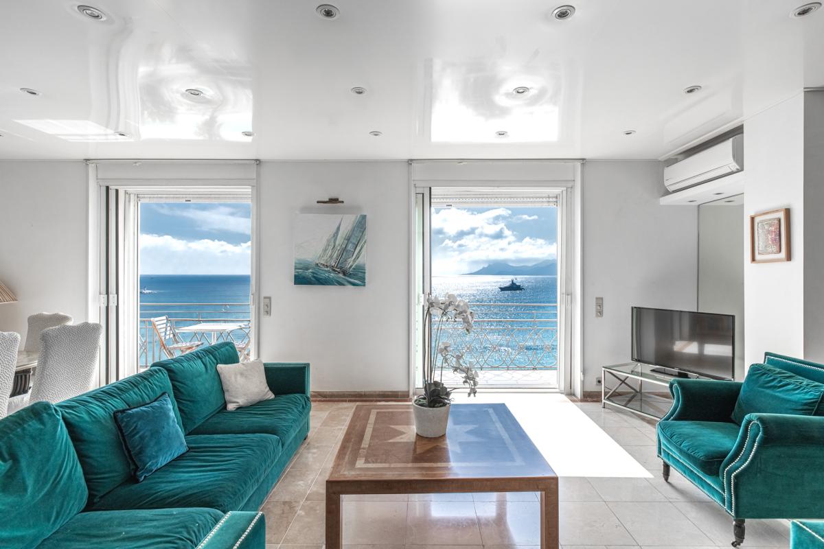 Appartement à Cannes avec vue panoramique sur la mer