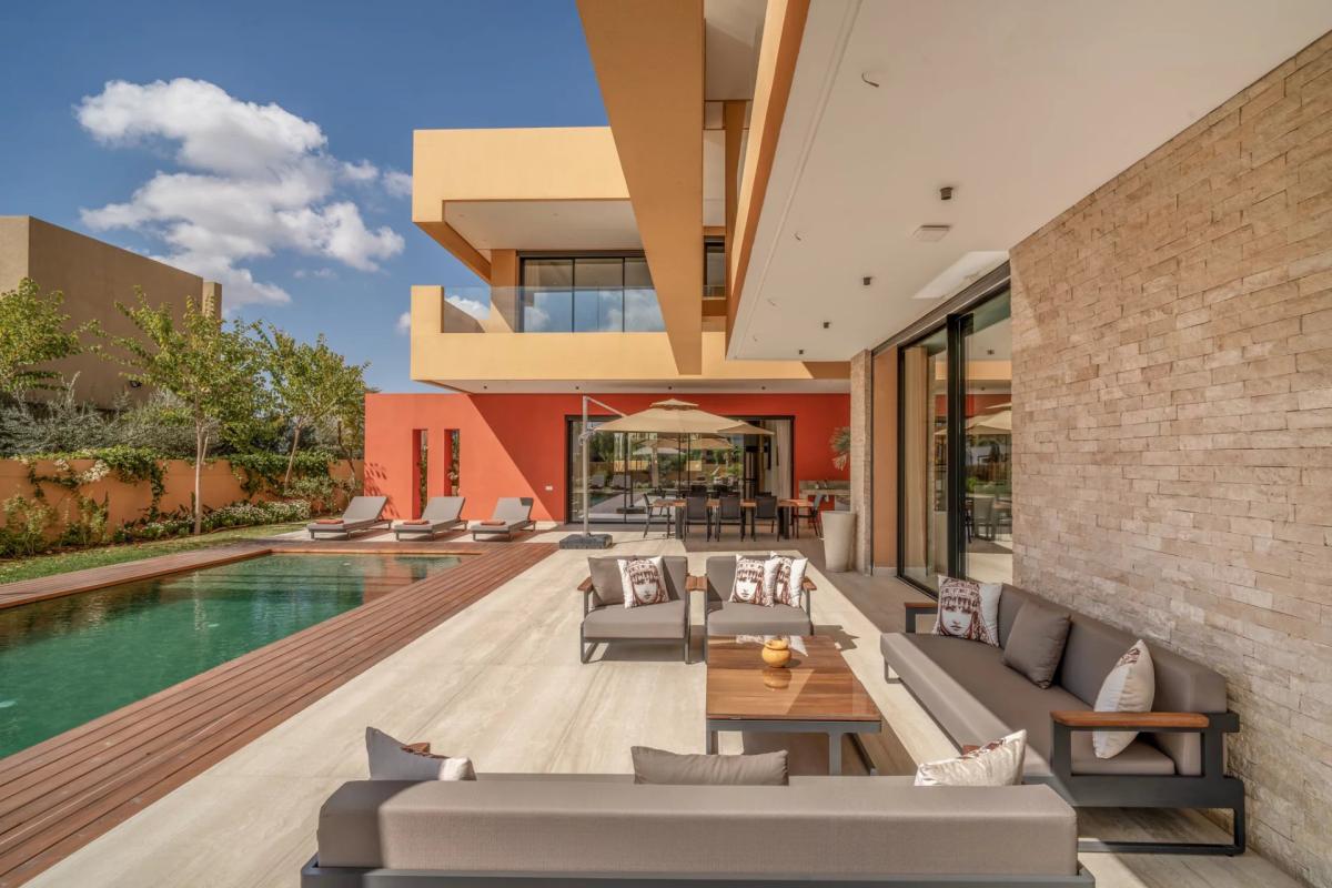 Superbe maison moderne avec piscine à Marrakech