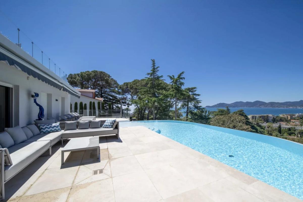 Cannes Luxueuse Villa vue mer panoramique à vendre
