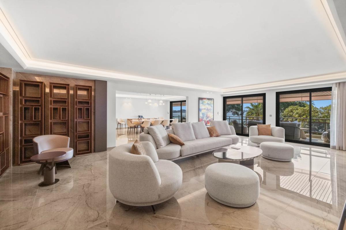 Cannes Croisette Appartement 6 pièces vue mer à vendre