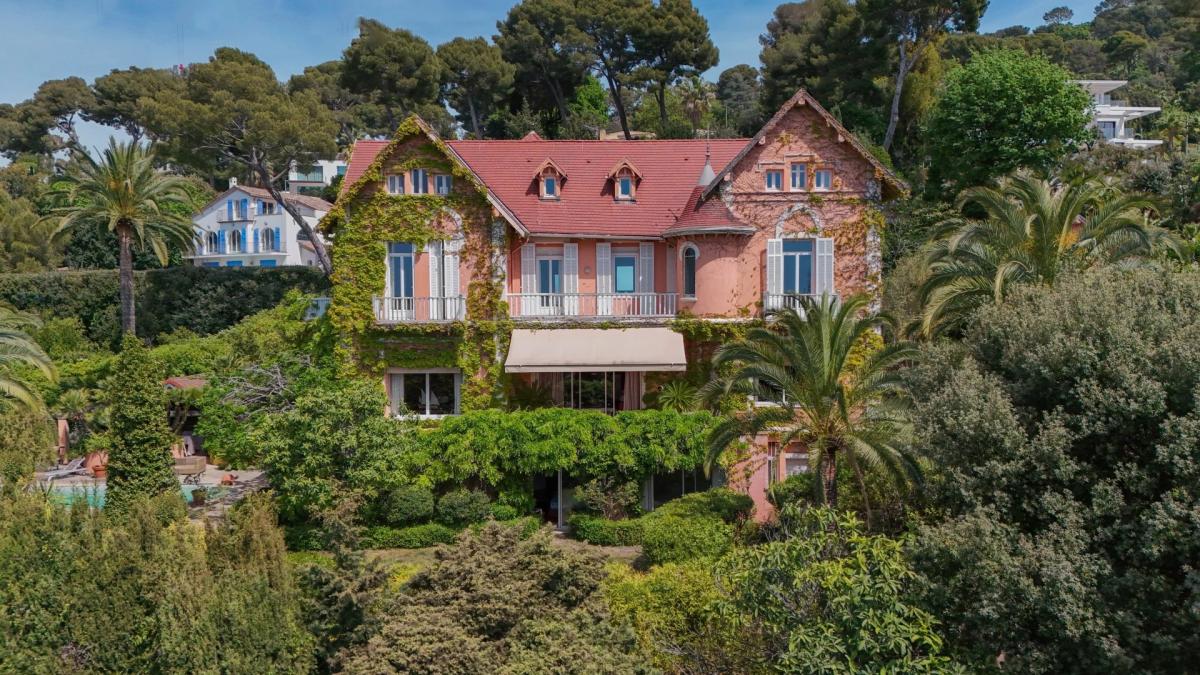 Cannes -  Villa Belle époque avec vue mer panoramique à vendre