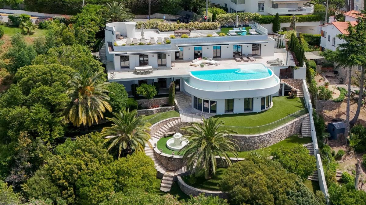 Cannes Luxueuse Villa vue mer panoramique à vendre