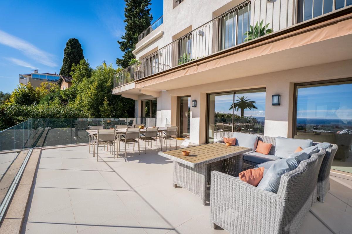 Le Cannet – Prestigieuse maison de ville avec vue mer panoramiqu