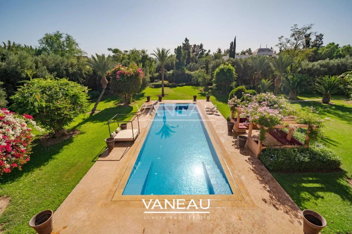 Harmonieux mélange d'une Villa et d'un Riad