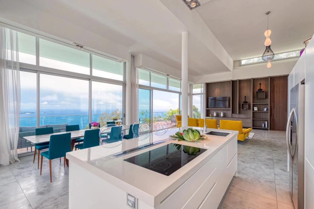 SUPER CANNES  VILLA CONTEMPORAINE VUE MER A VENDRE