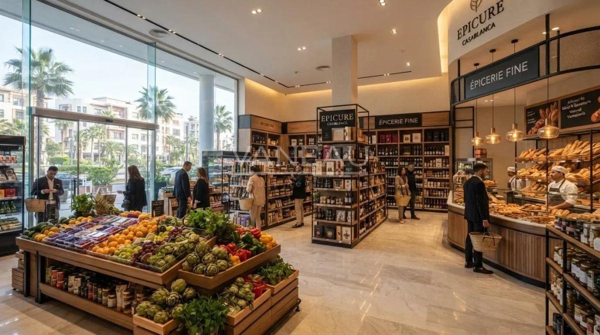 Espace commercial de 446 m² à vendre dans le centre ville de Casablanca