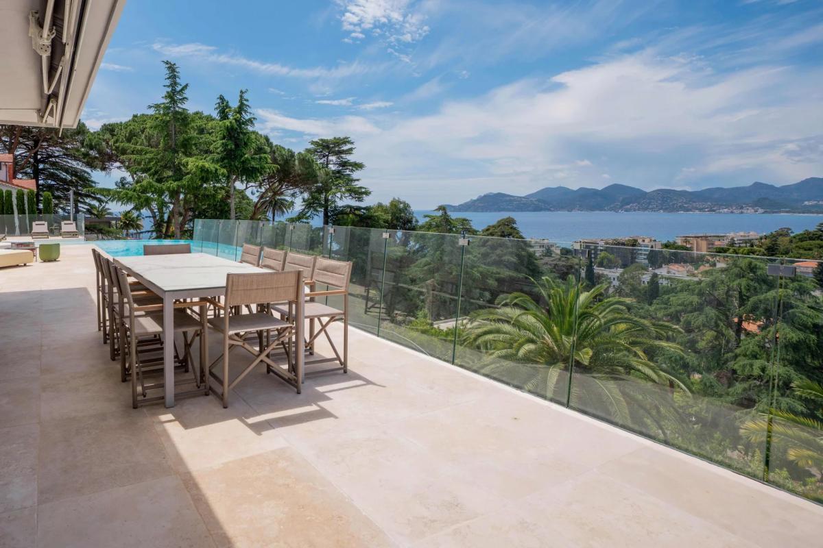 Cannes Luxueuse Villa vue mer panoramique à vendre