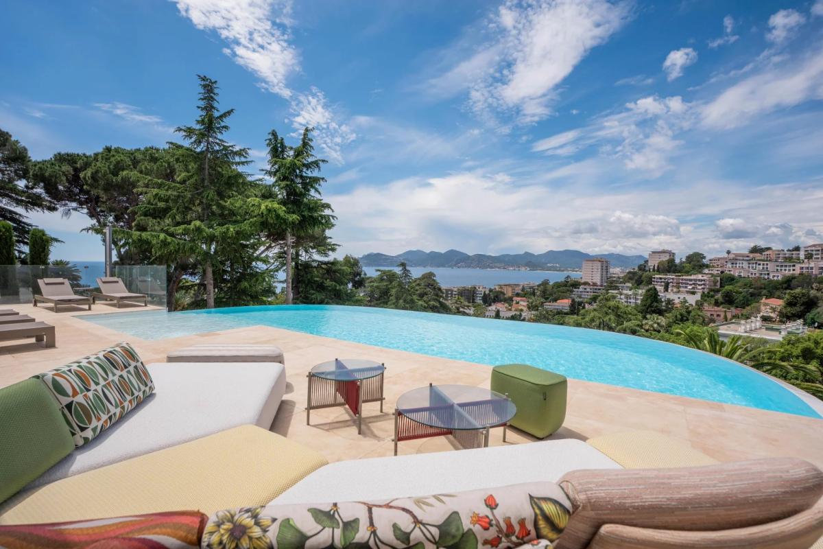 Cannes Luxueuse Villa vue mer panoramique à vendre