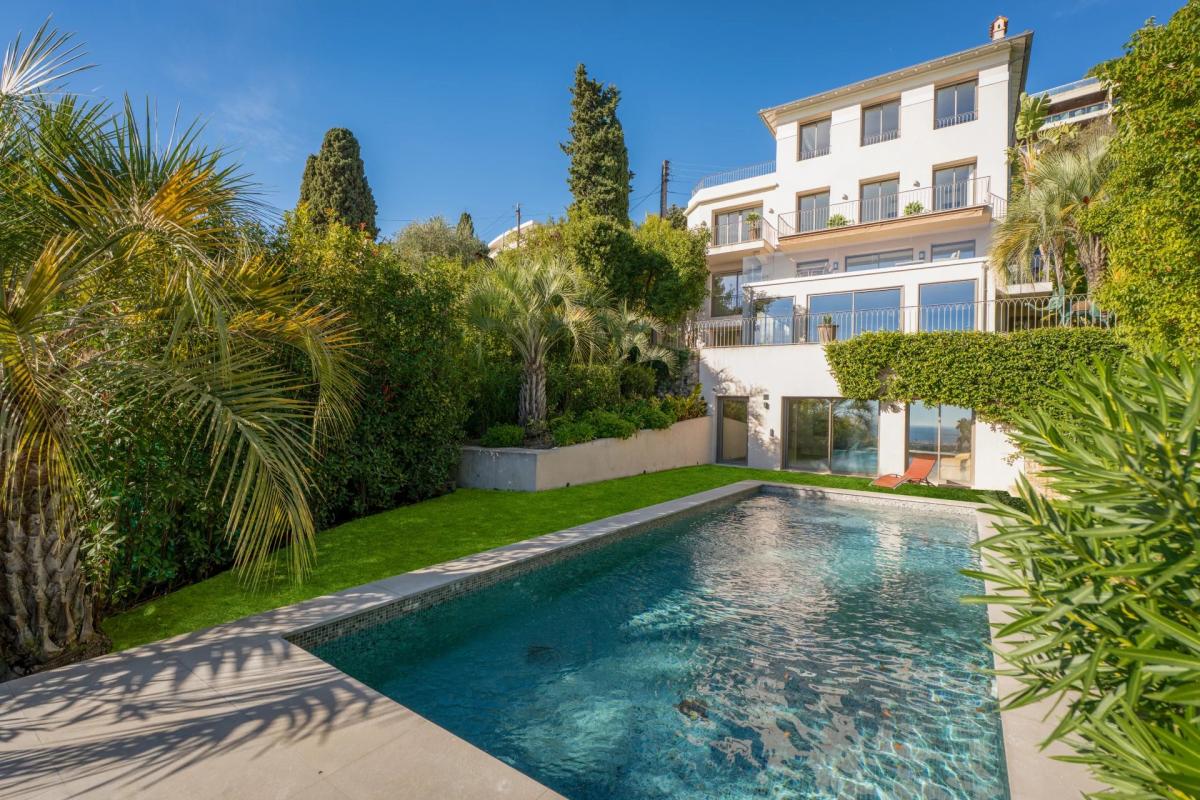 Le Cannet – Prestigieuse maison de ville avec vue mer panoramiqu